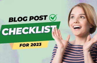 Blog Post Checklist