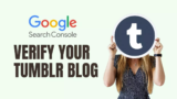 How to Verify Your Tumblr Blog in Google Search Console